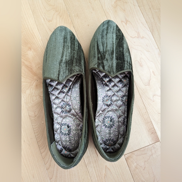 Birdies Velvet Heron Flats size 10 new in box! never worn! - Picture 2 of 8